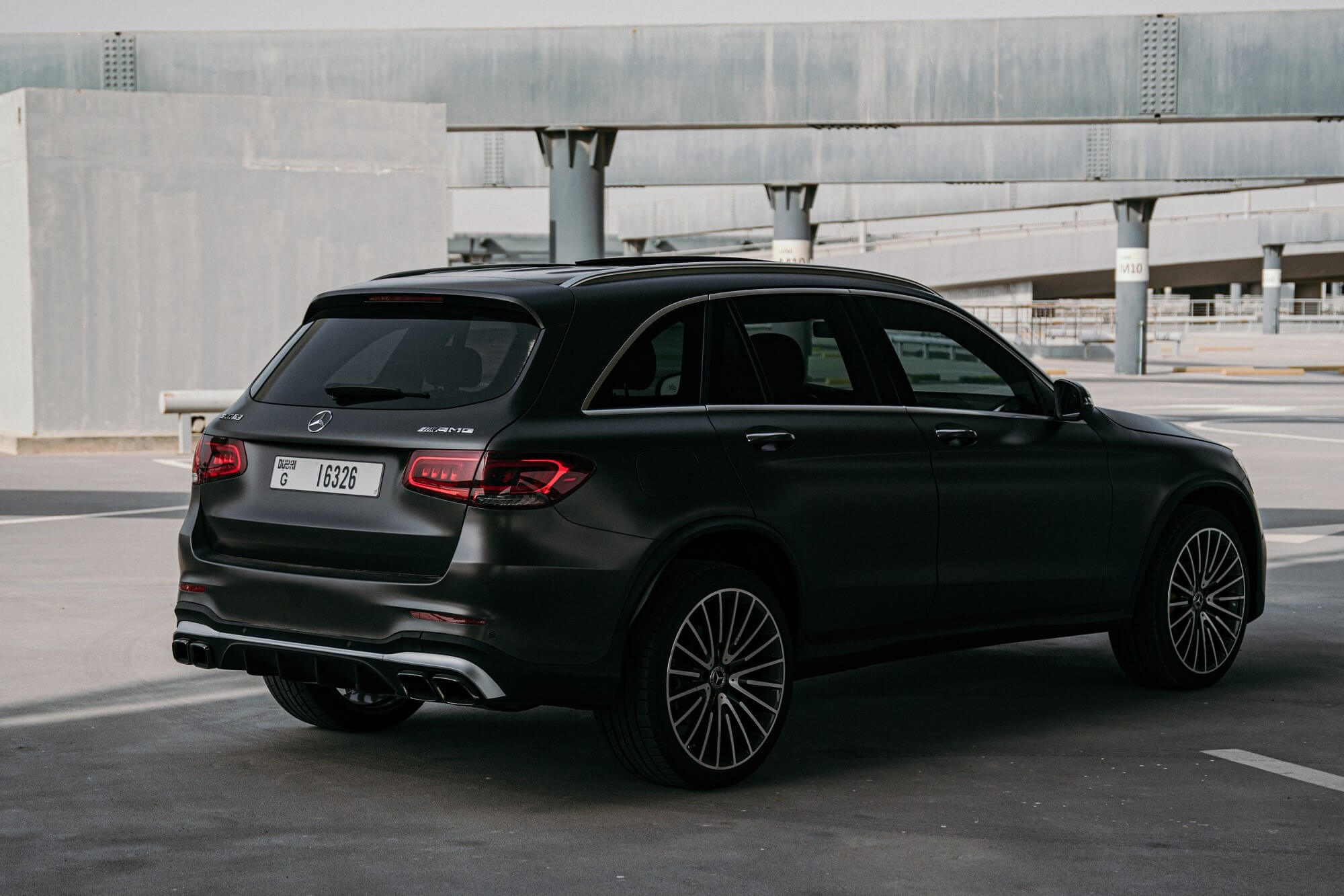 Mercedes Benz GLC Black matt