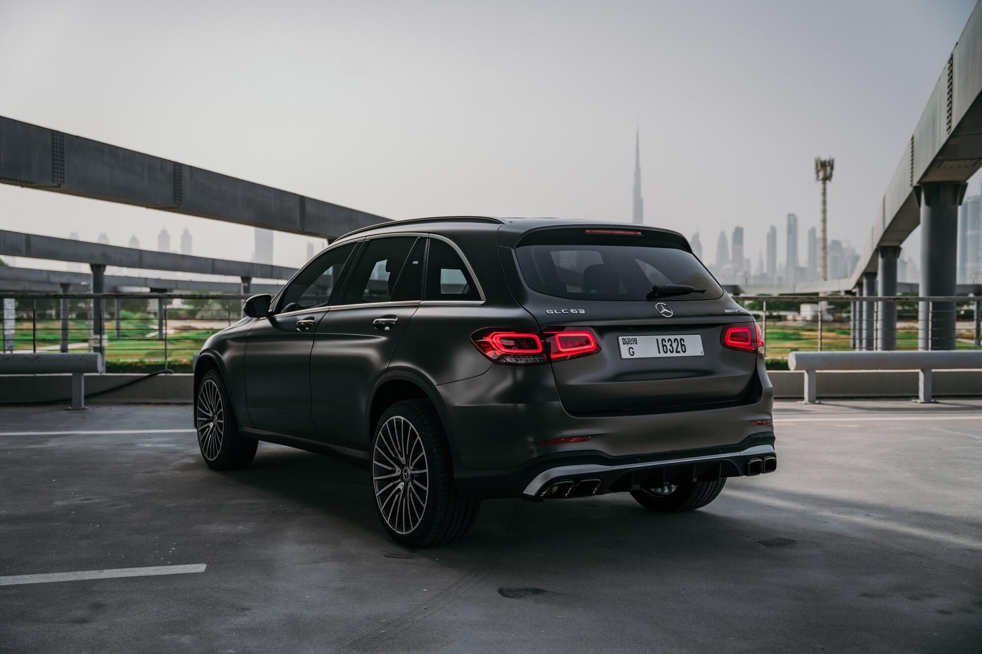 Mercedes Benz GLC Black matt