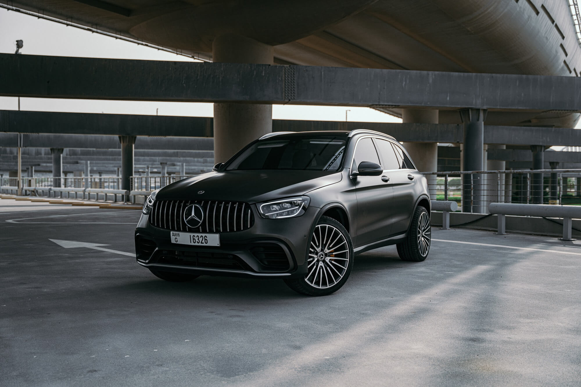 Mercedes Benz GLC Black matt