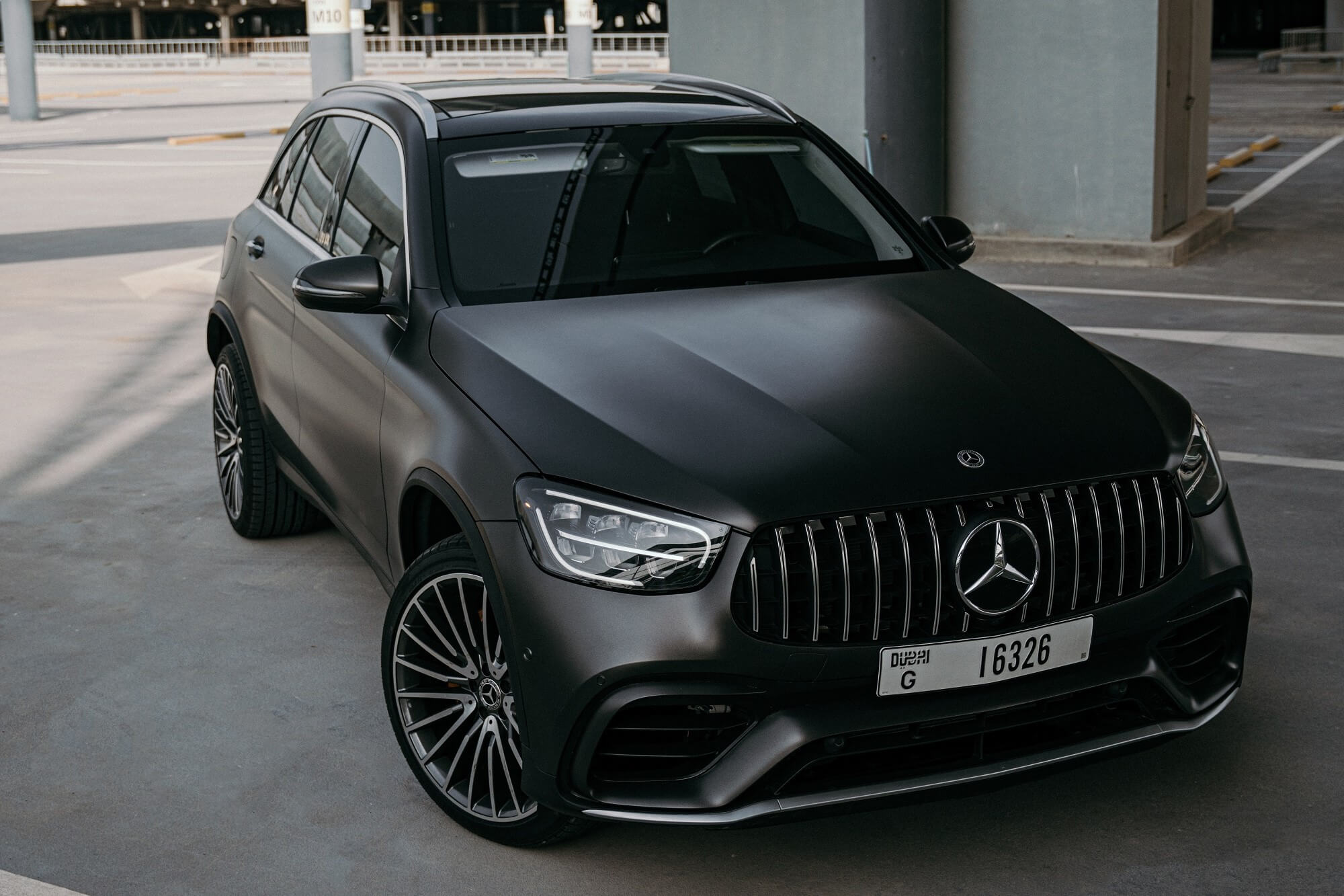 Mercedes Benz GLC Black matt