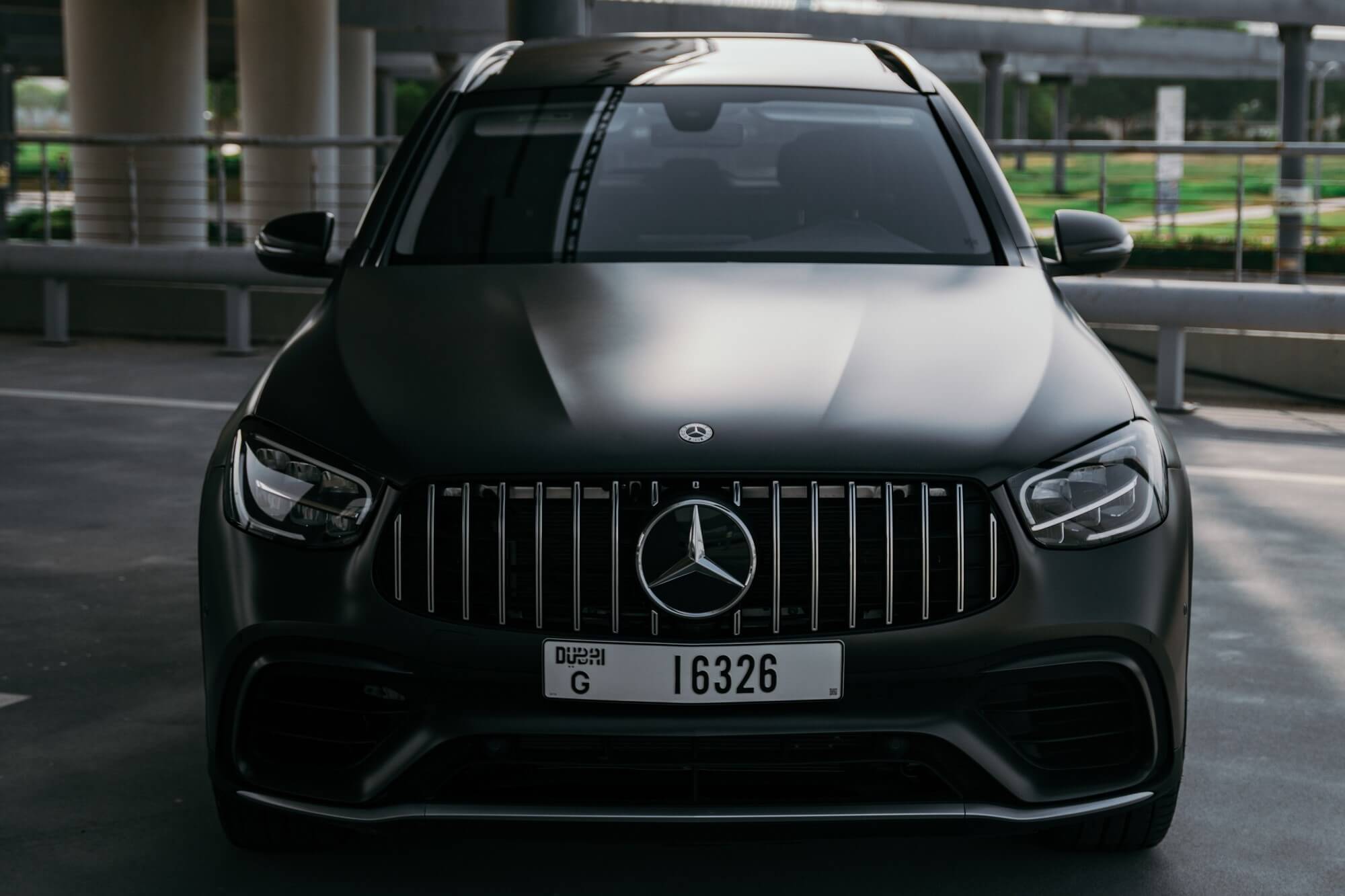 Mercedes Benz GLC Black matt