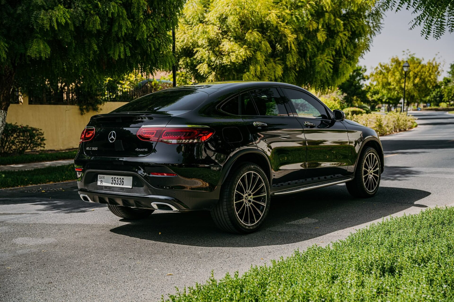 Mercedes Benz GLC Coupe Black