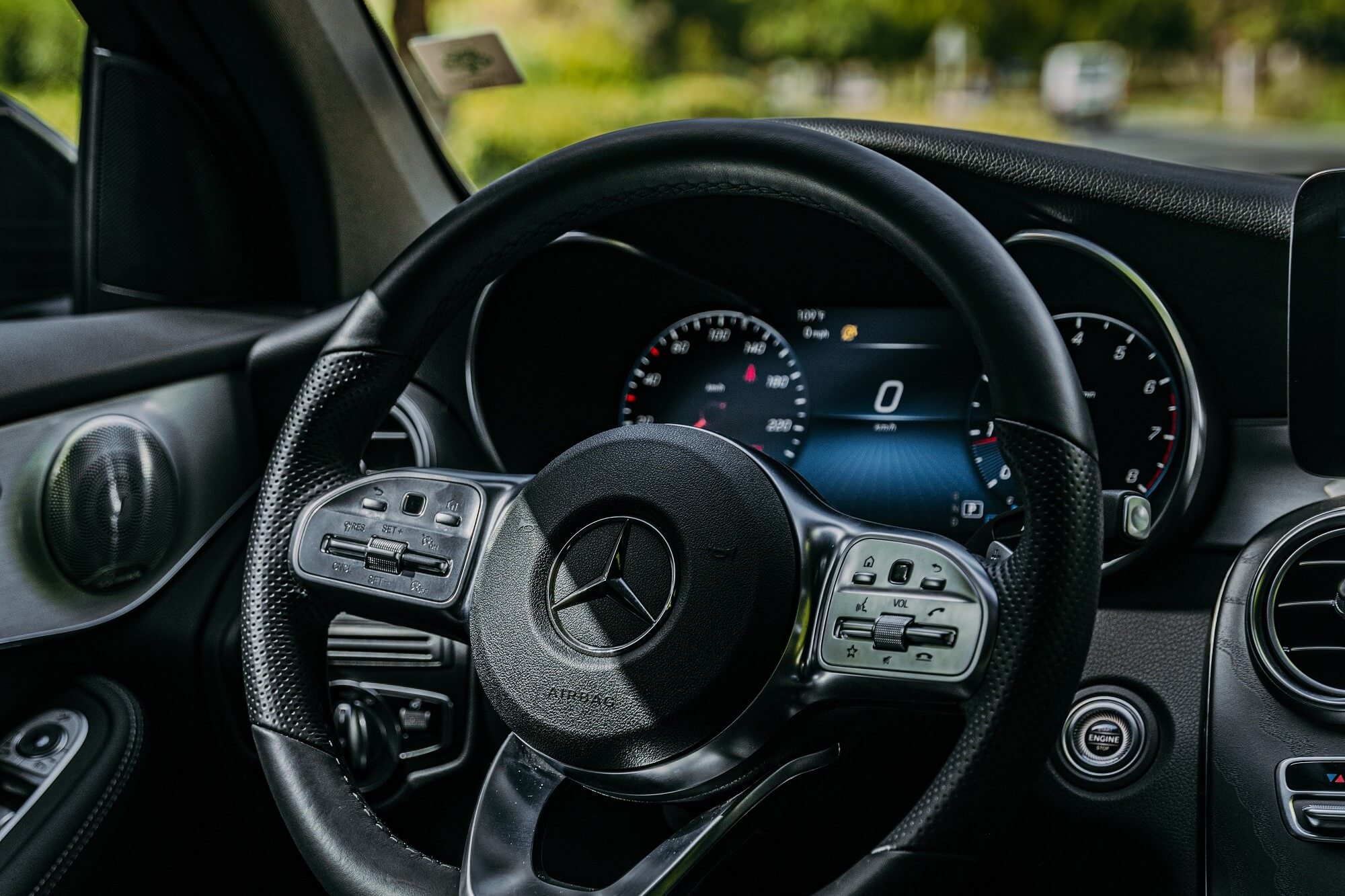 Mercedes Benz GLC Coupe Black