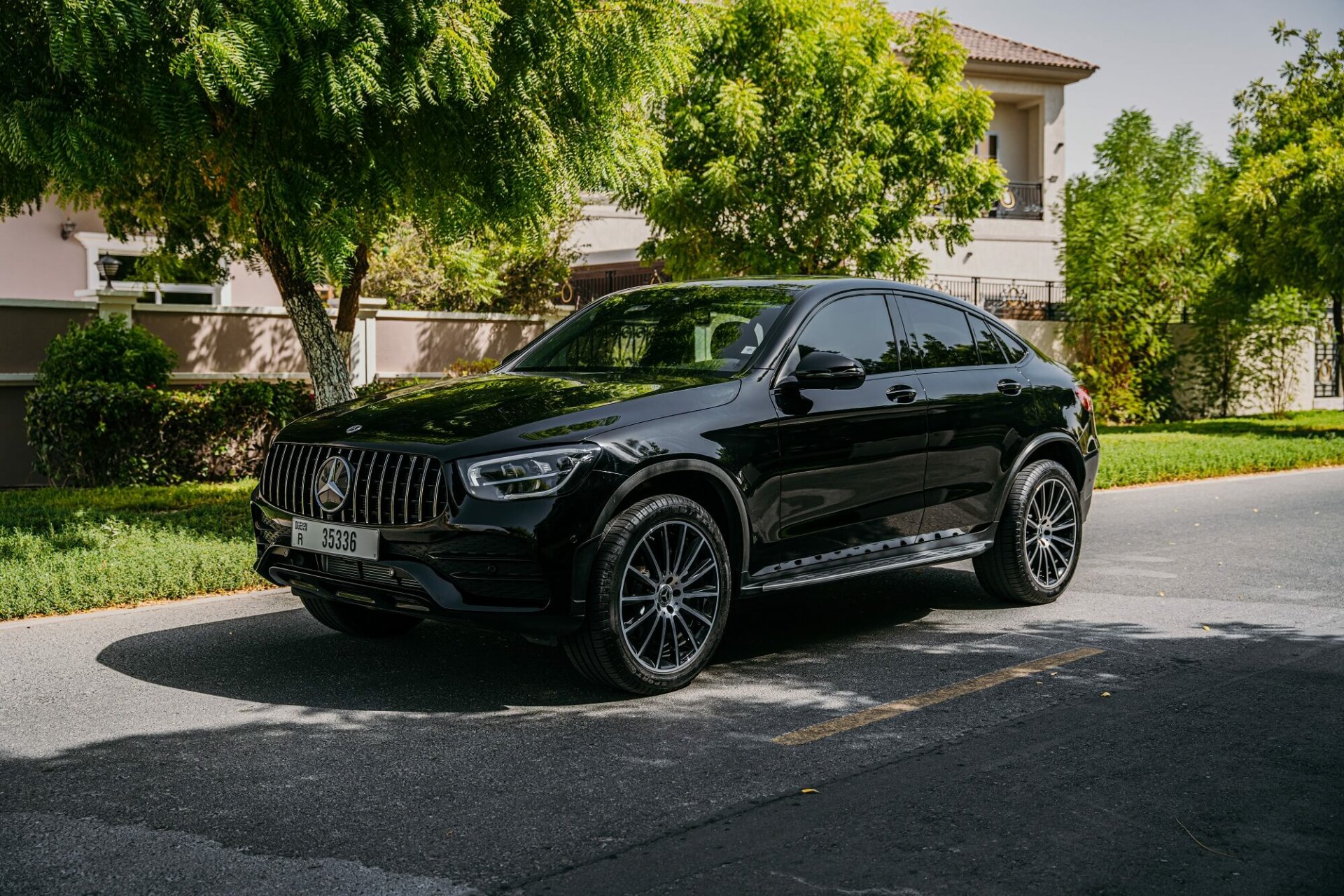 Mercedes Benz GLC Coupe Black