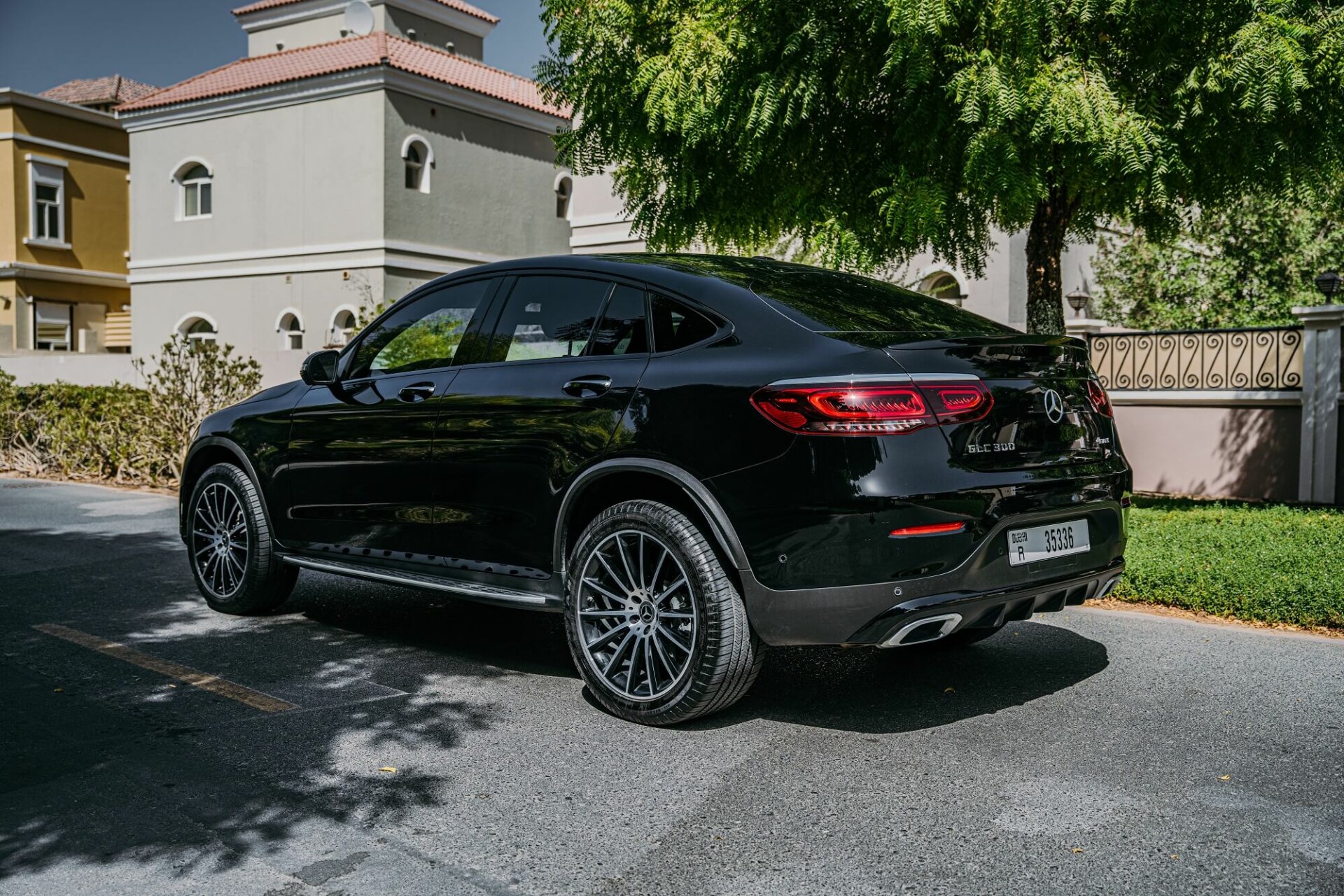 Mercedes Benz GLC Coupe Black