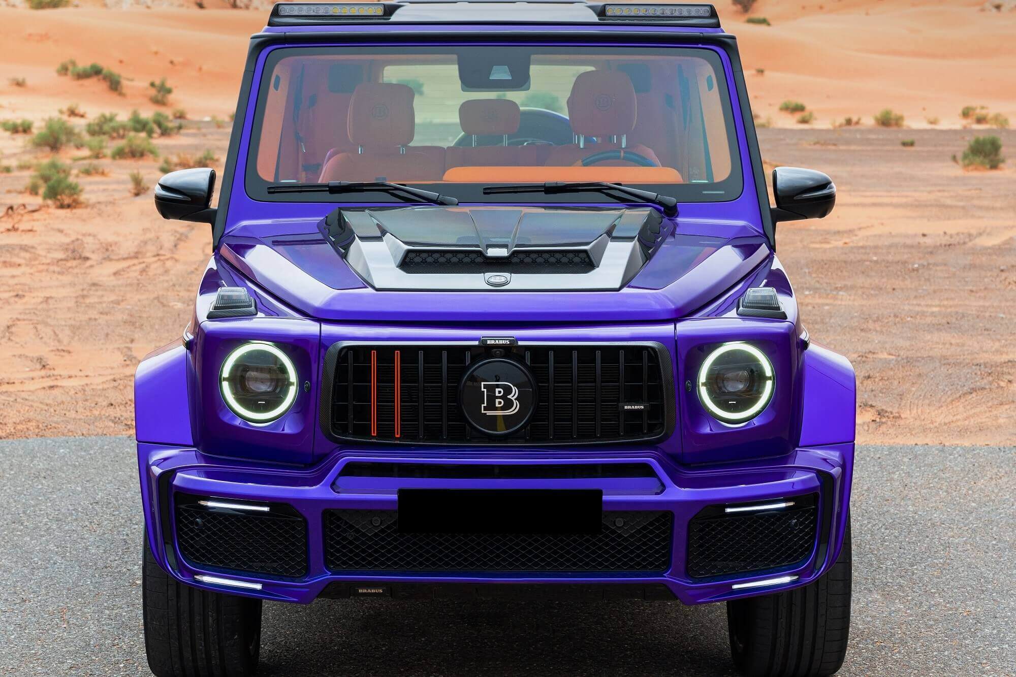 Mercedes Brabus G700 Purple