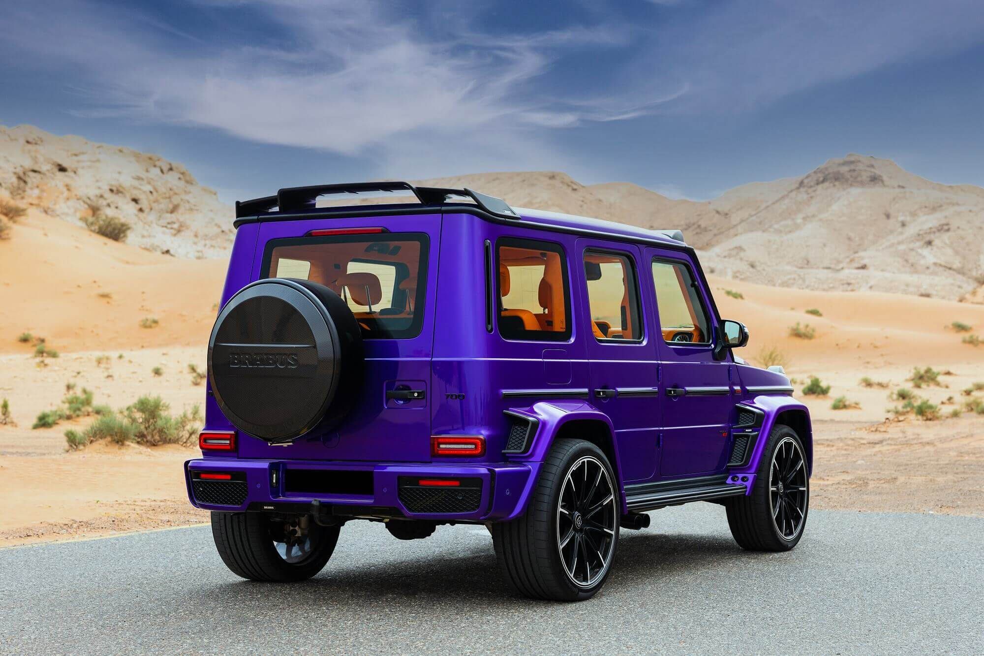 Mercedes Brabus G700 Purple