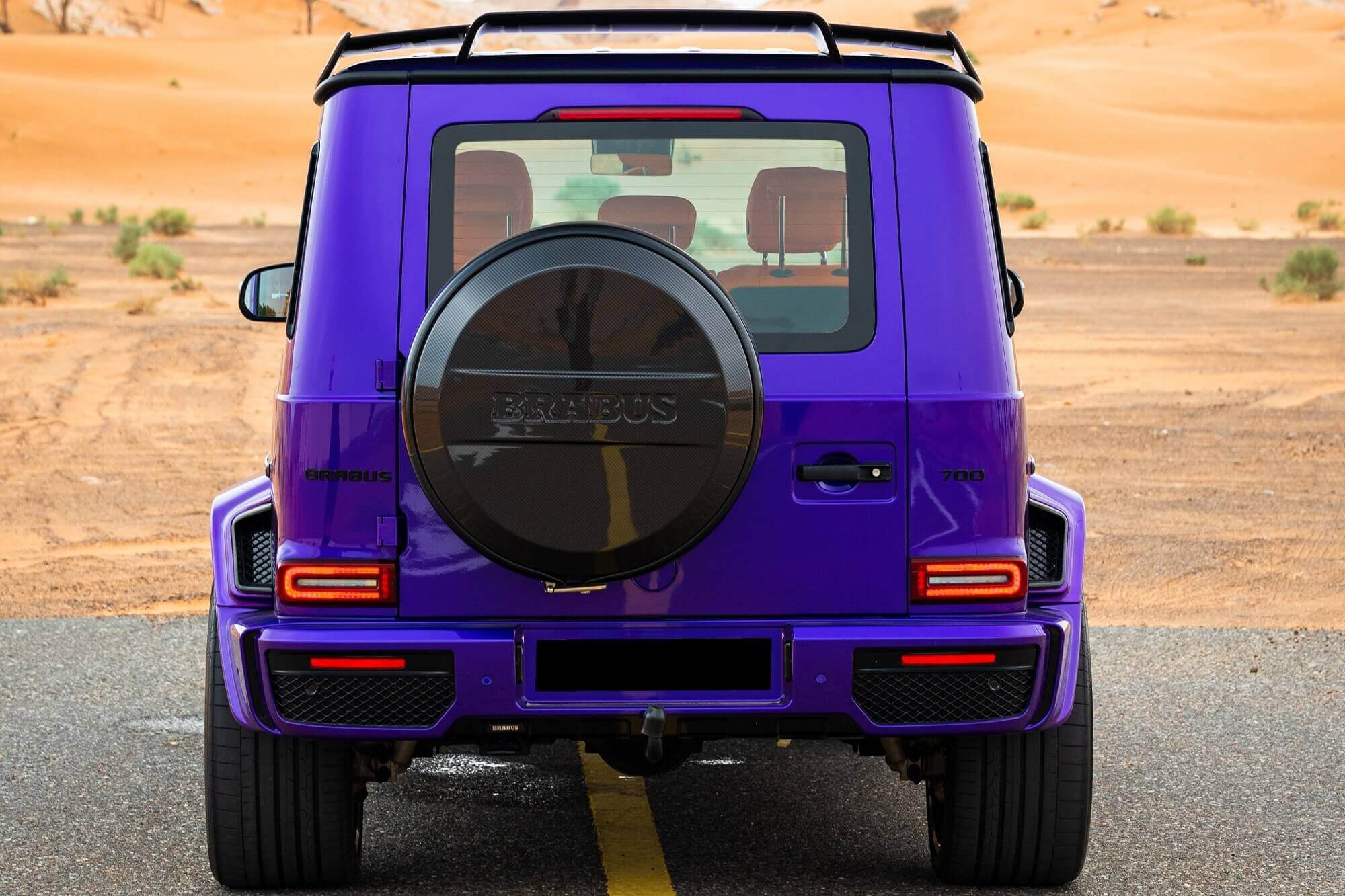 Mercedes Brabus G700 Purple