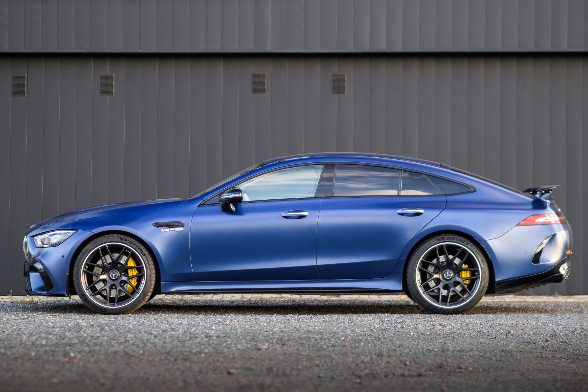 Mercedes Benz gt 63s Blue matte