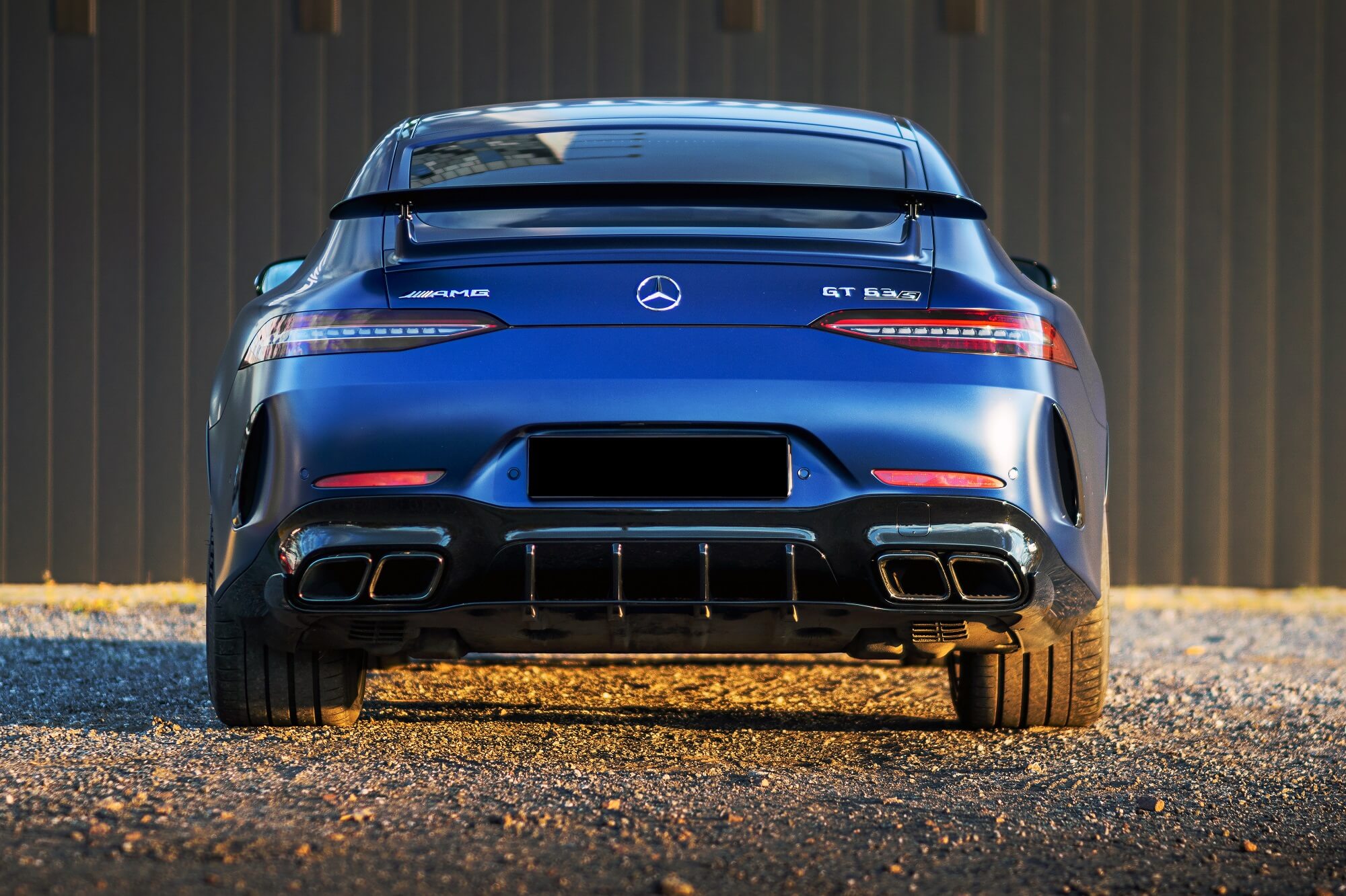 Mercedes Benz gt 63s Blue matte