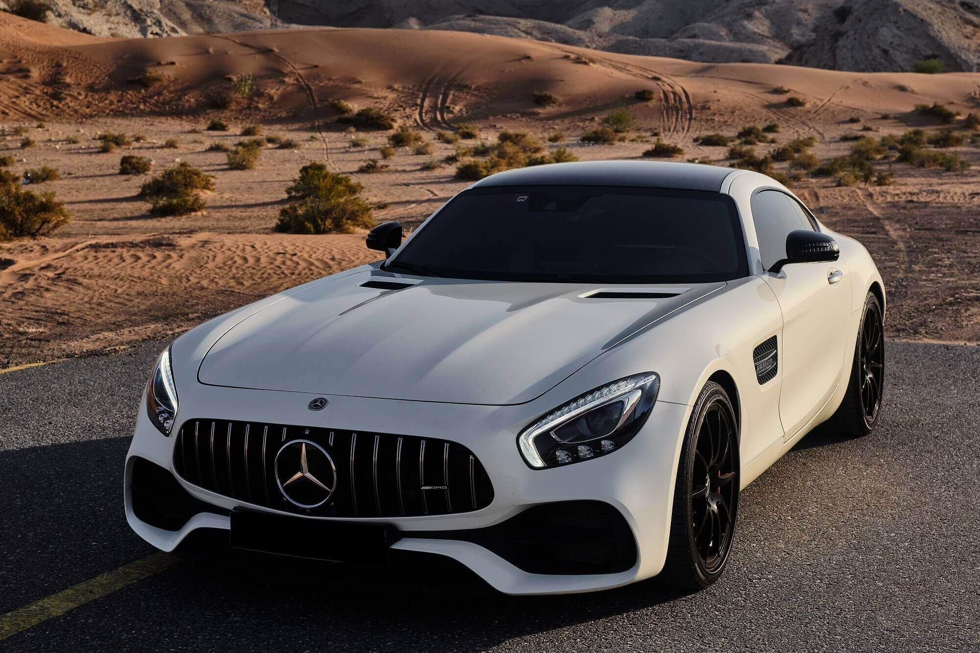 Mercedes AMG GTS White