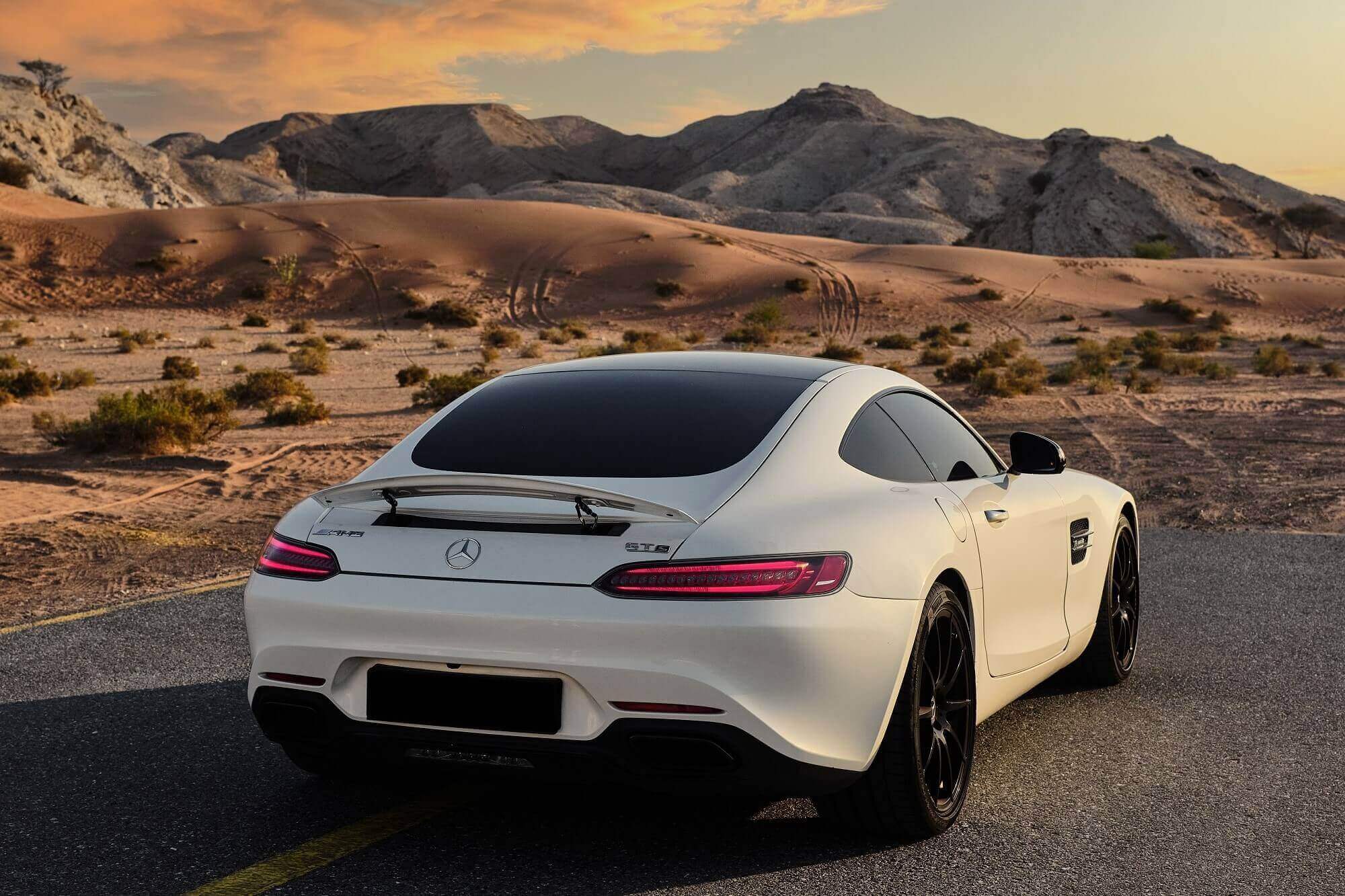 Mercedes AMG GTS White