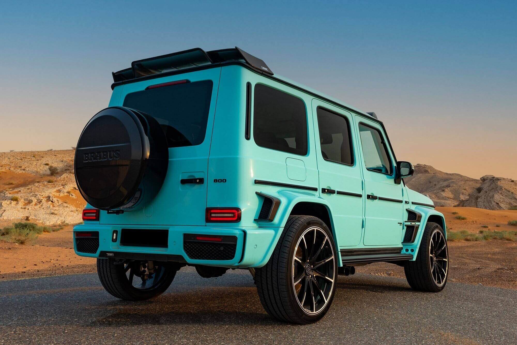 Mercedes Brabus G700 Tiffany Blue