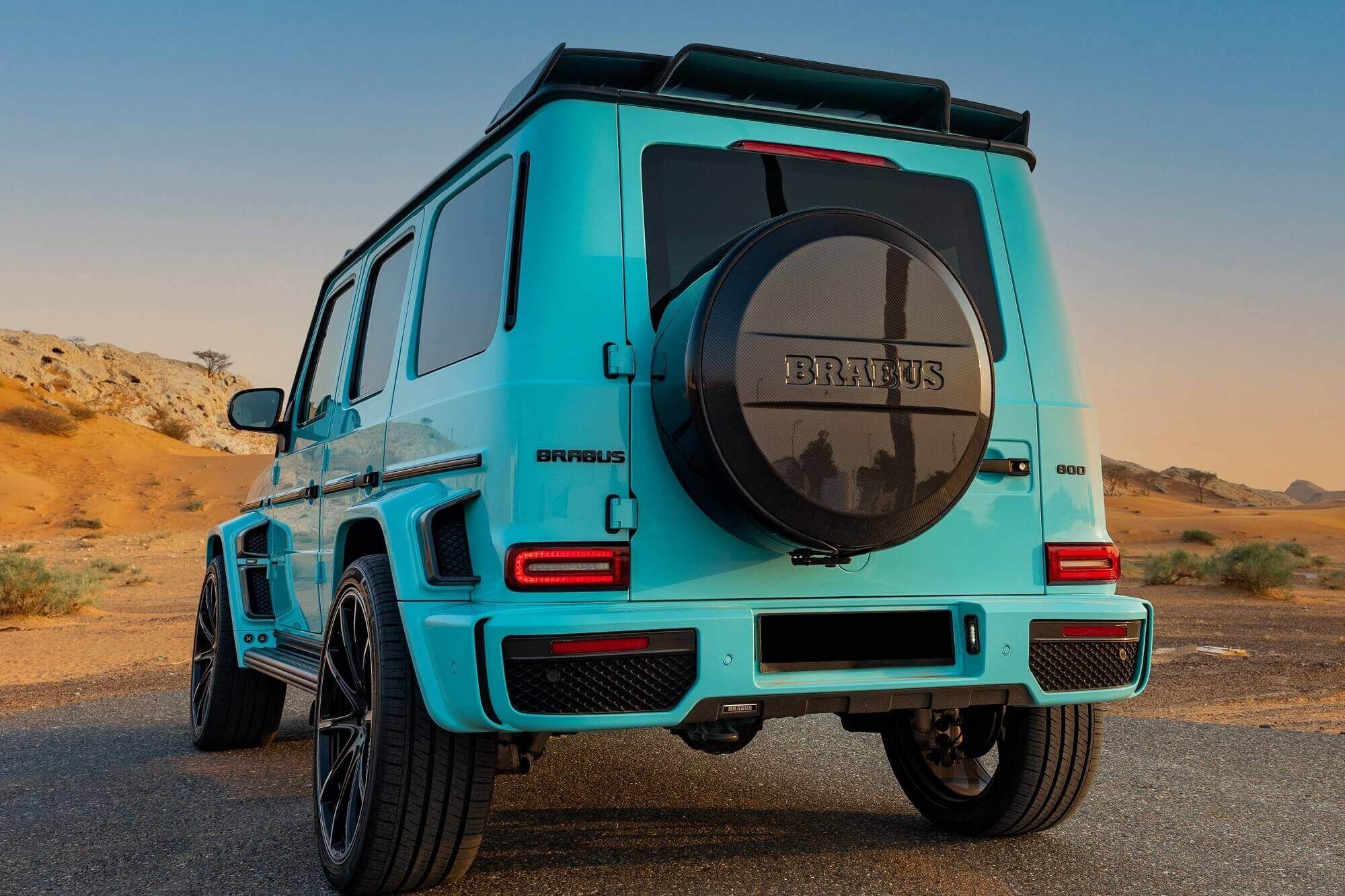 Mercedes Brabus G700 Tiffany Blue