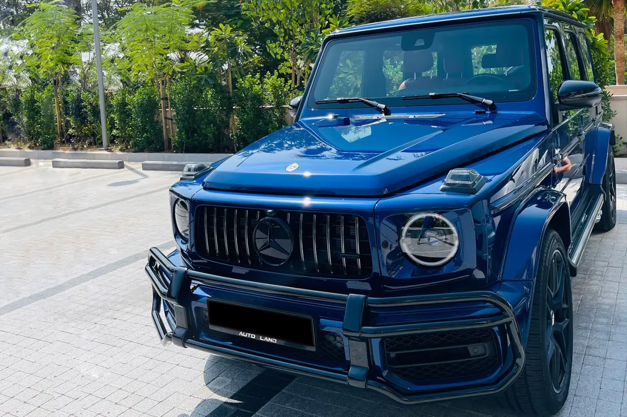 Mercedes G63 AMG Blue
