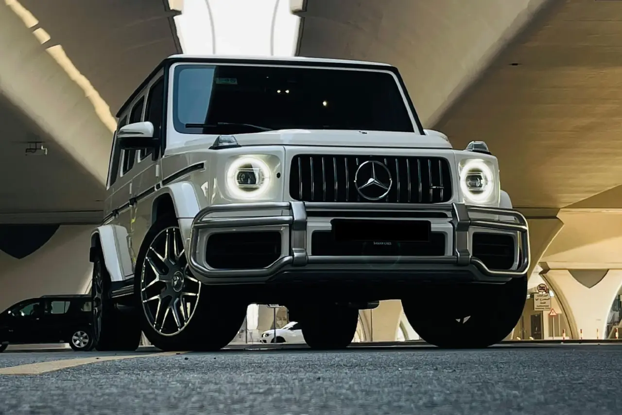 Mercedes G63 AMG White