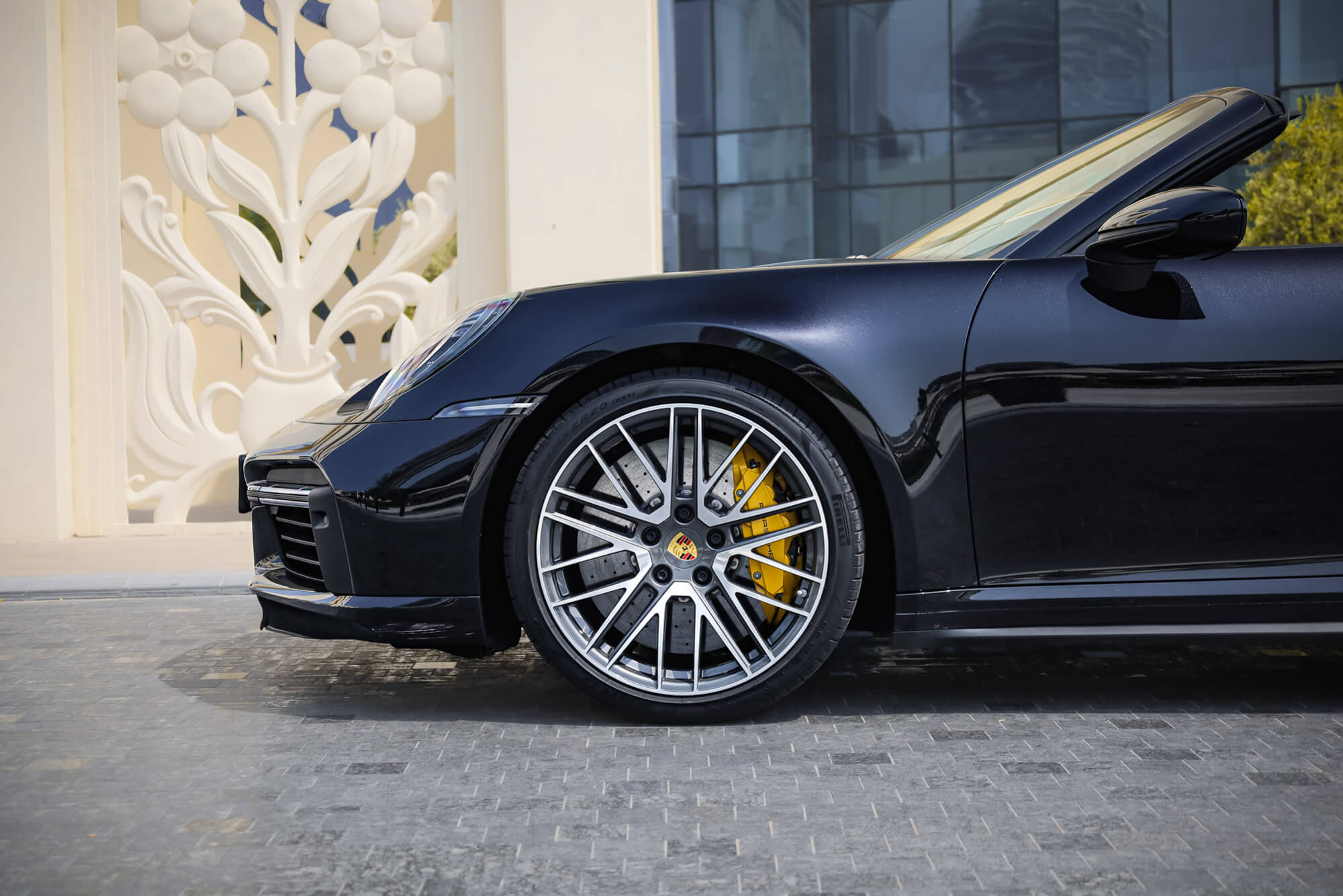 Porsche 911 Turbo S Black