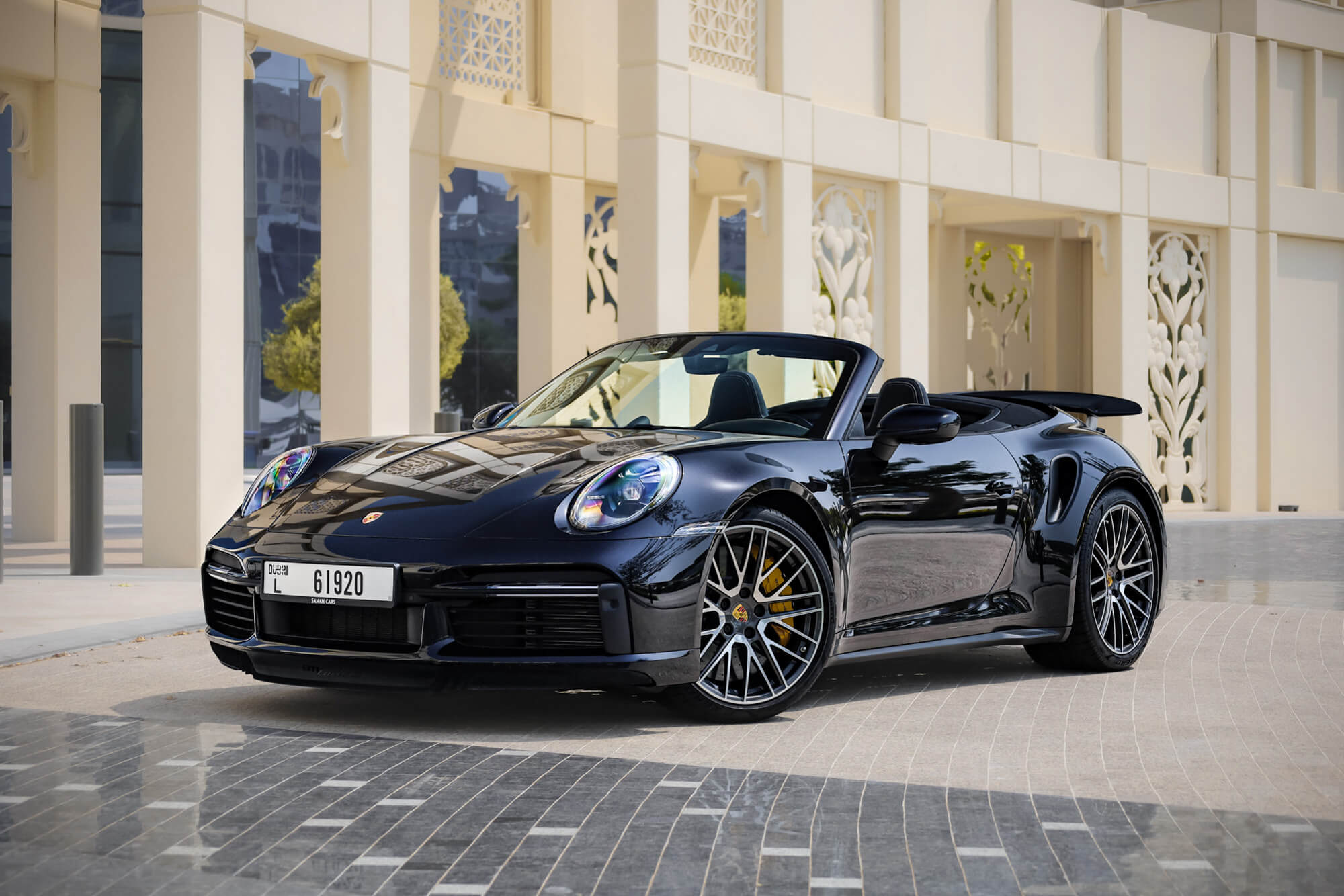 Porsche 911 Turbo S Black