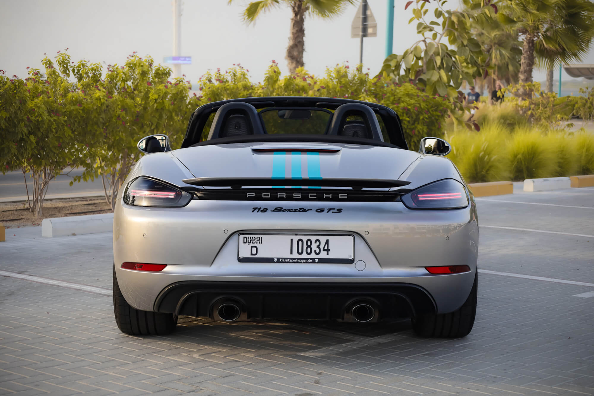 Porsche 718 Boxster GTS Grey