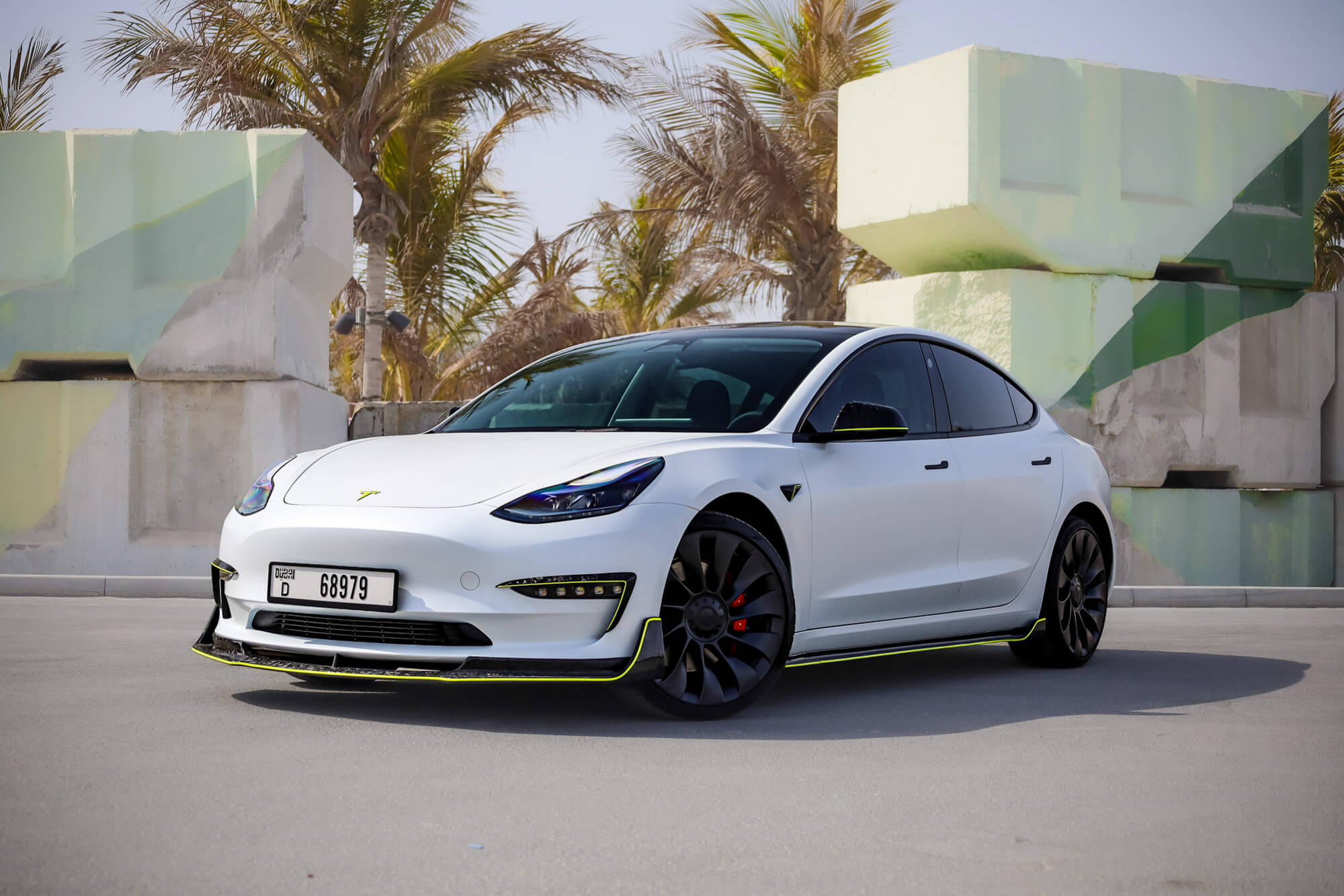 Tesla Model 3 Performance White