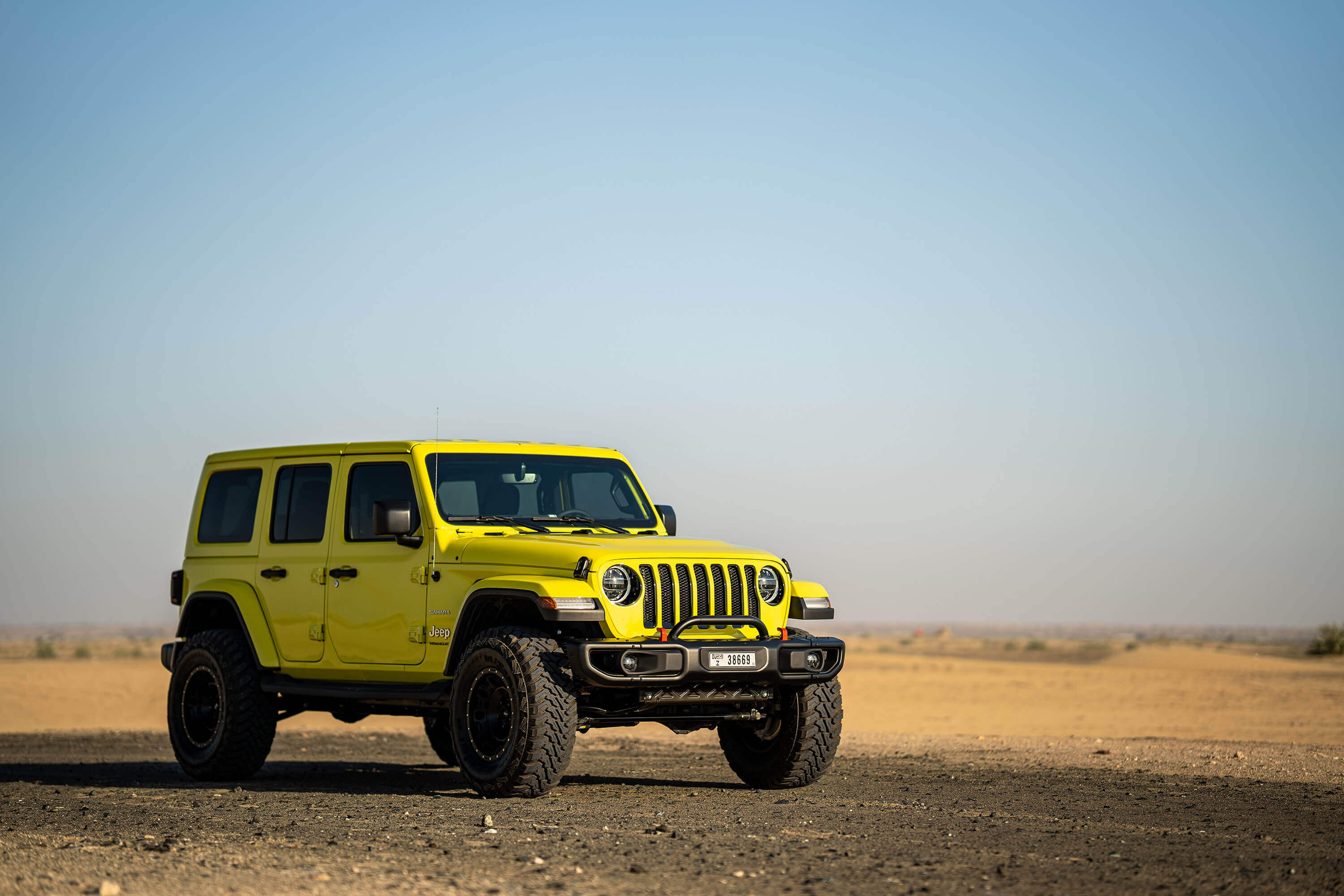 Jeep Wrangler Yellow 2023