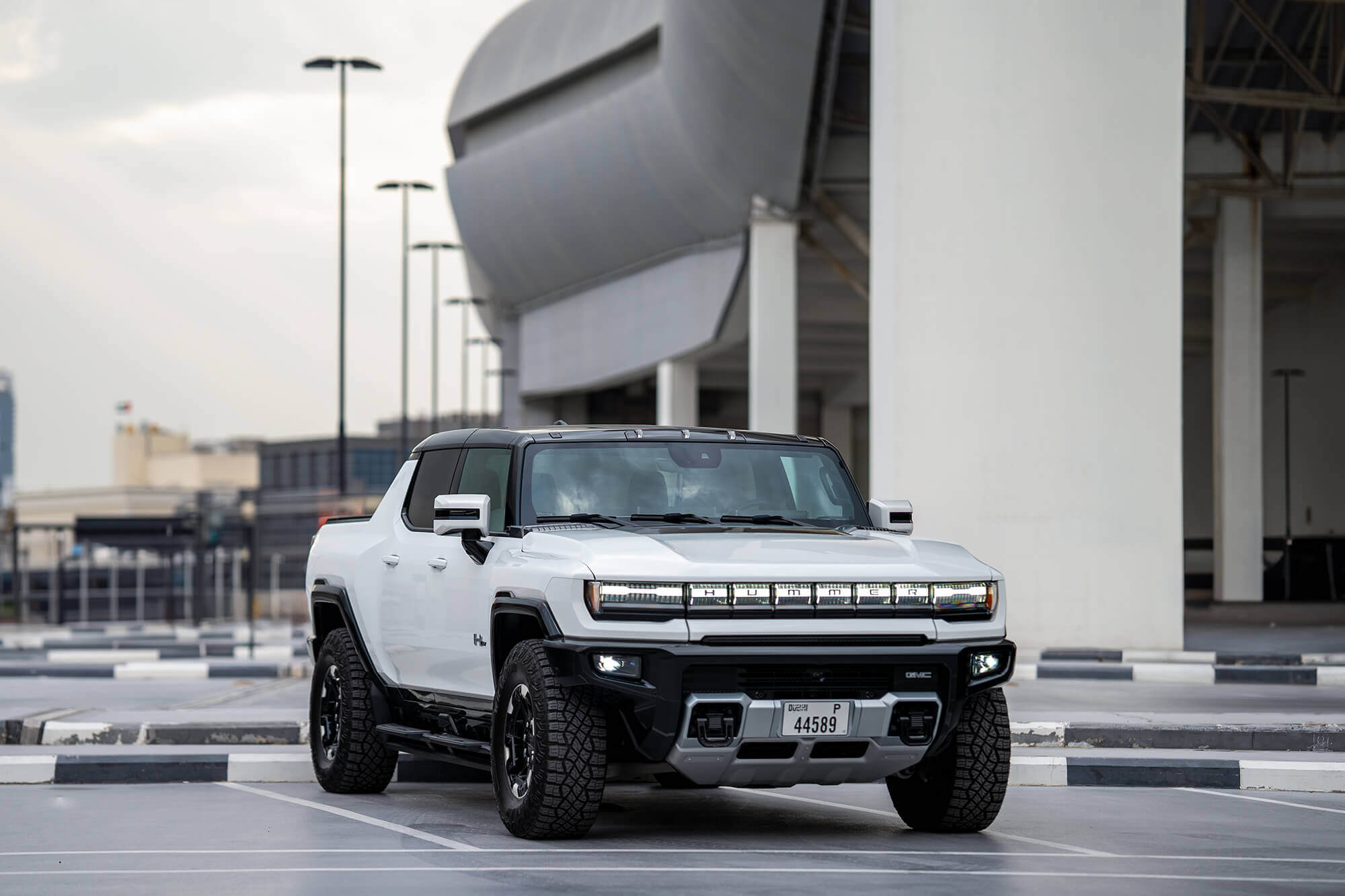 GMC Hummer EV White