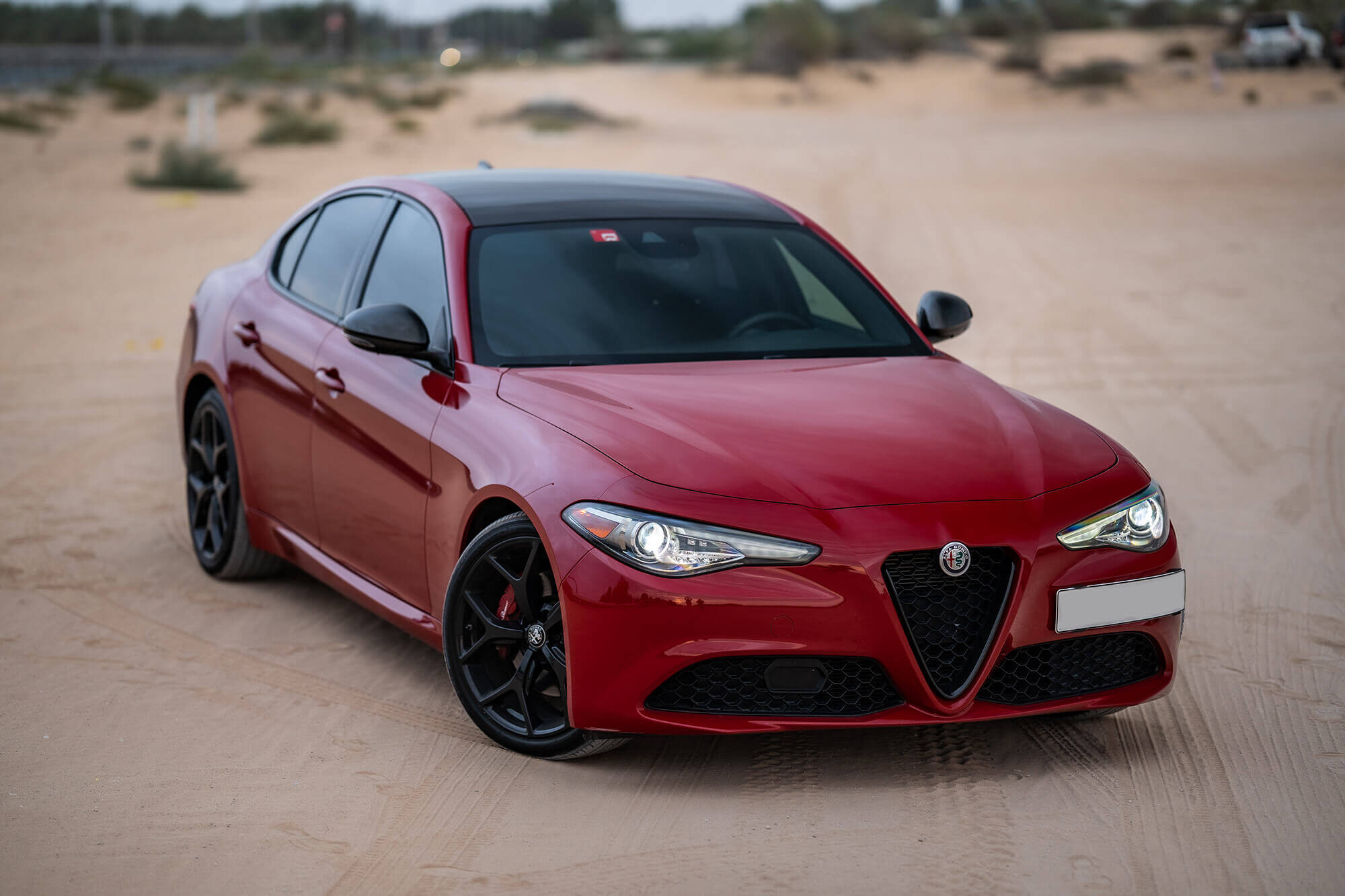 Alfa Romeo Giulia Red