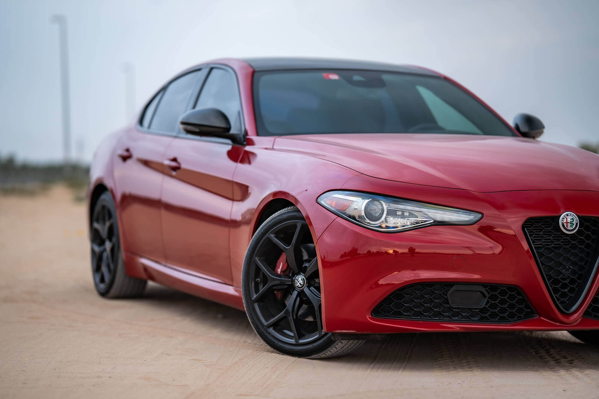 Alfa Romeo Giulia Red