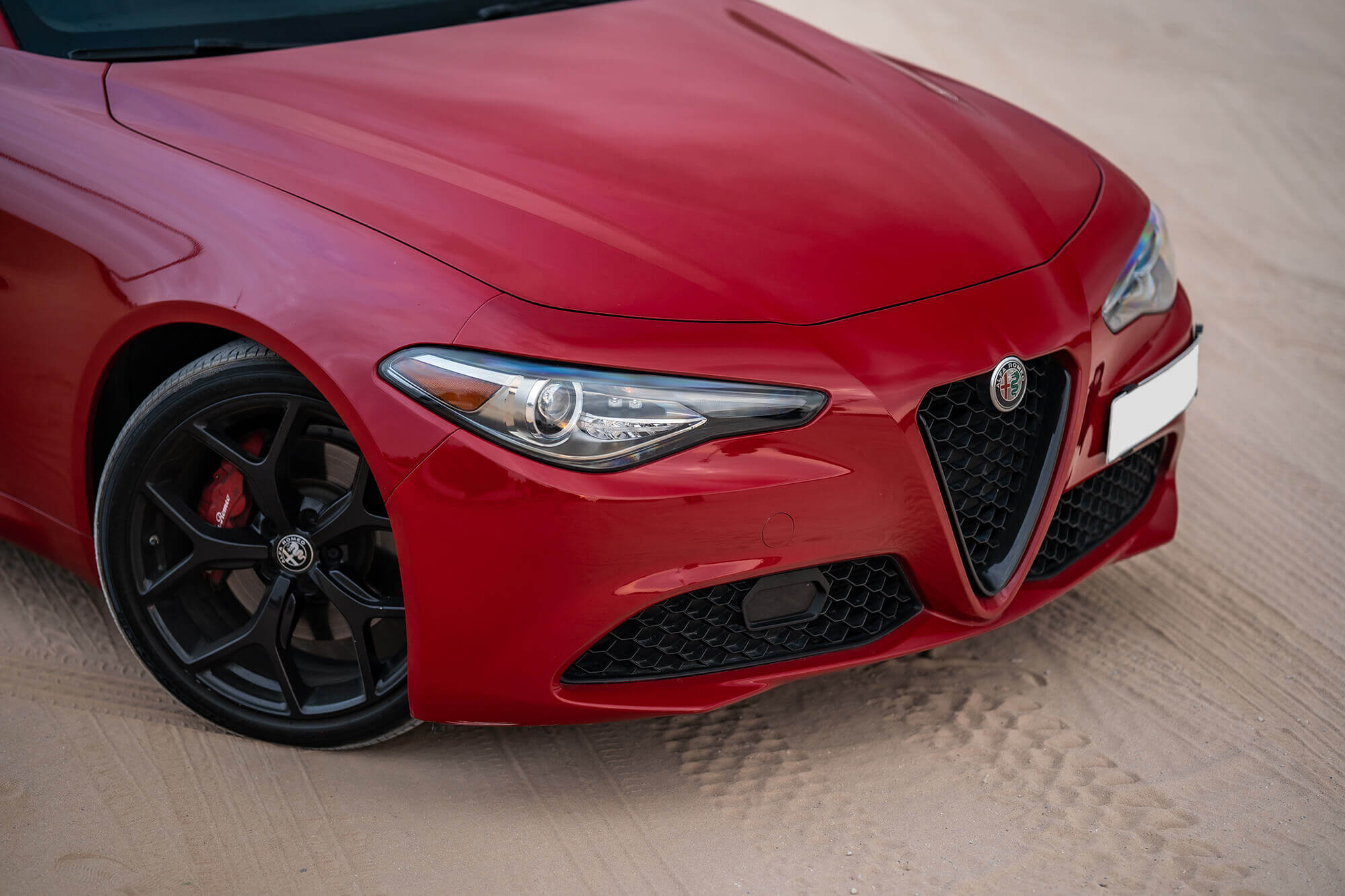 Alfa Romeo Giulia Red