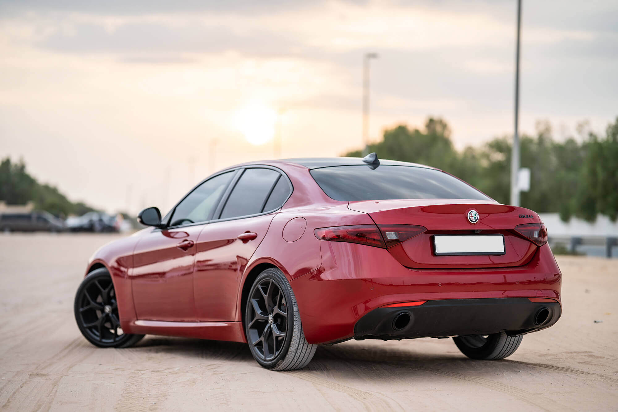 Alfa Romeo Giulia Red