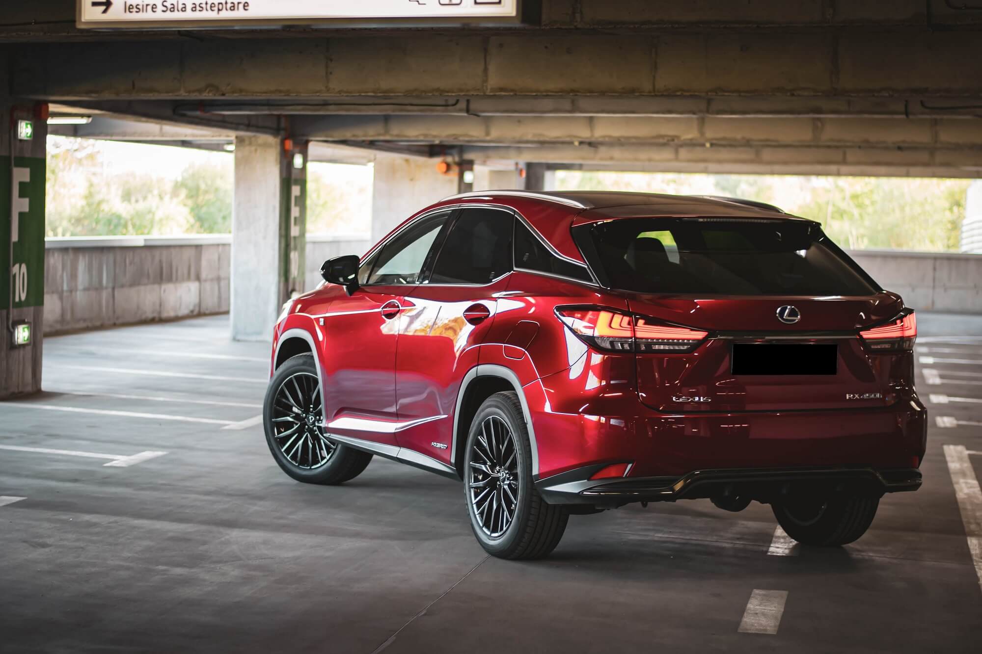 Lexus RX 450h Red