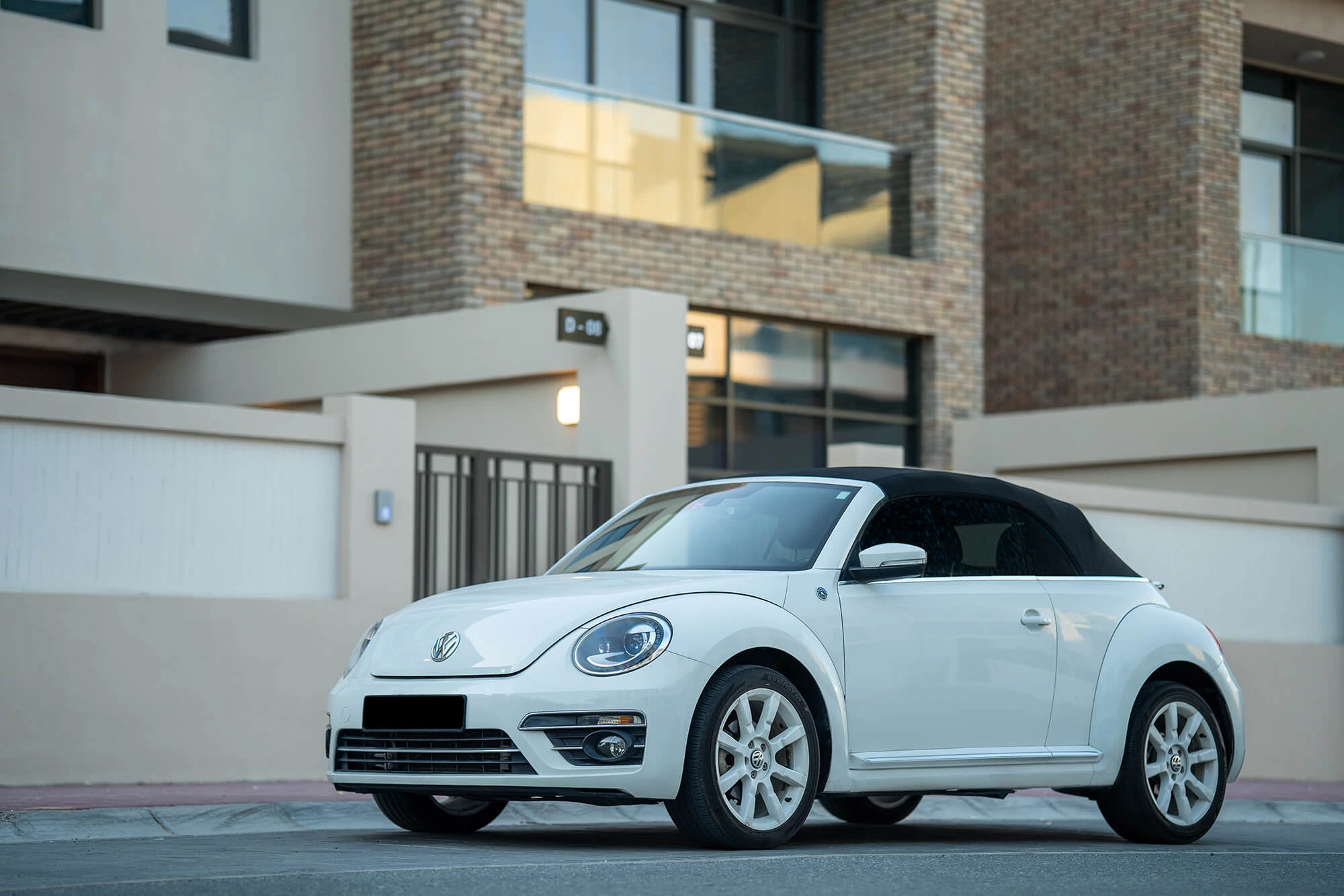 Volkswagen Beetle Convertible White