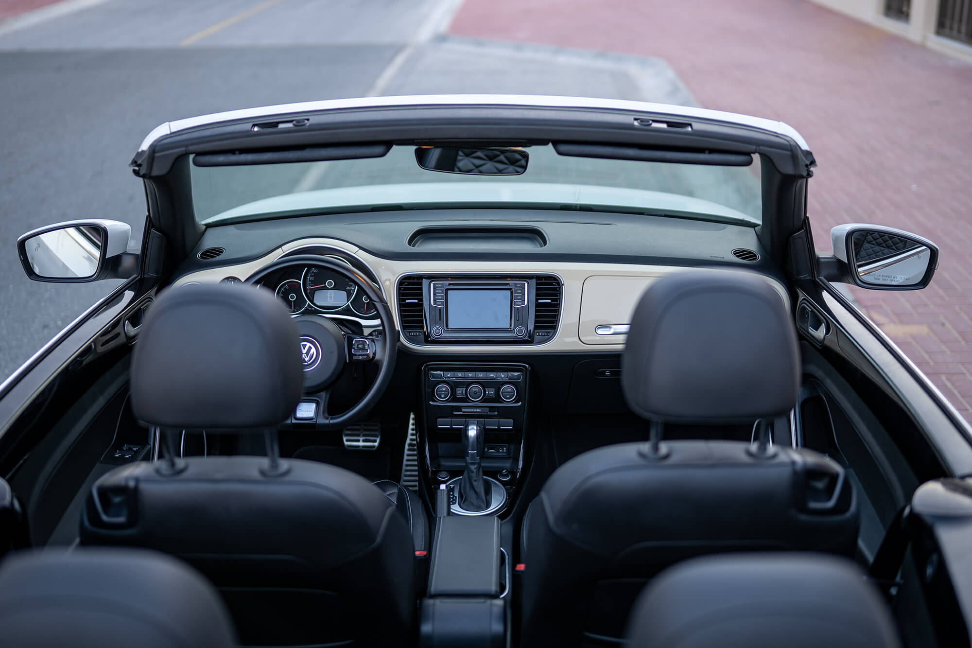 Volkswagen Beetle Convertible White