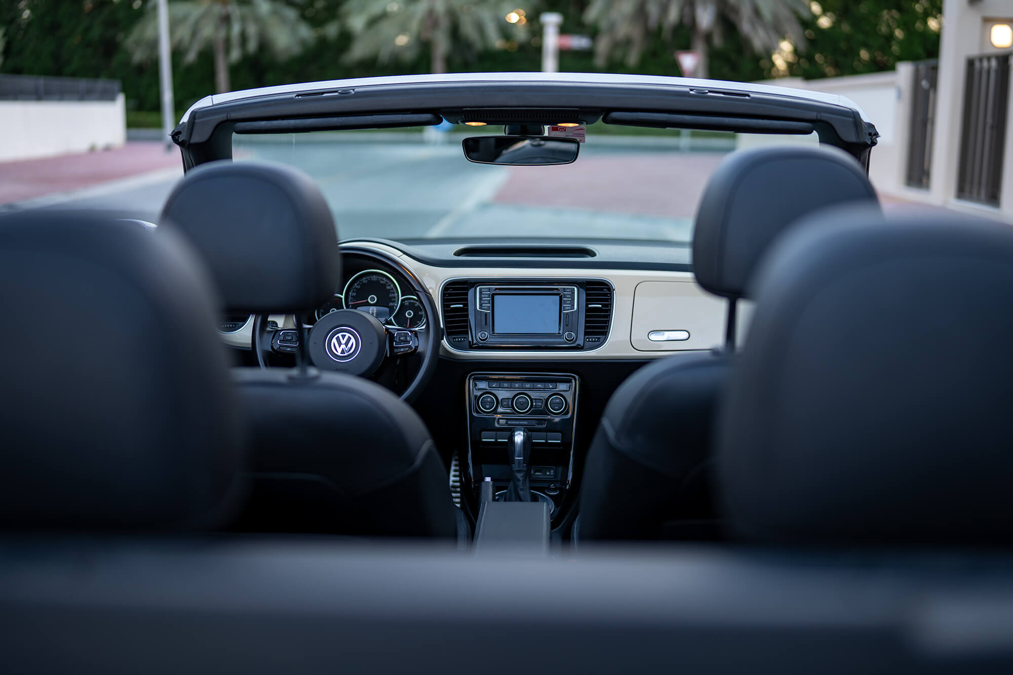 Volkswagen Beetle Convertible White