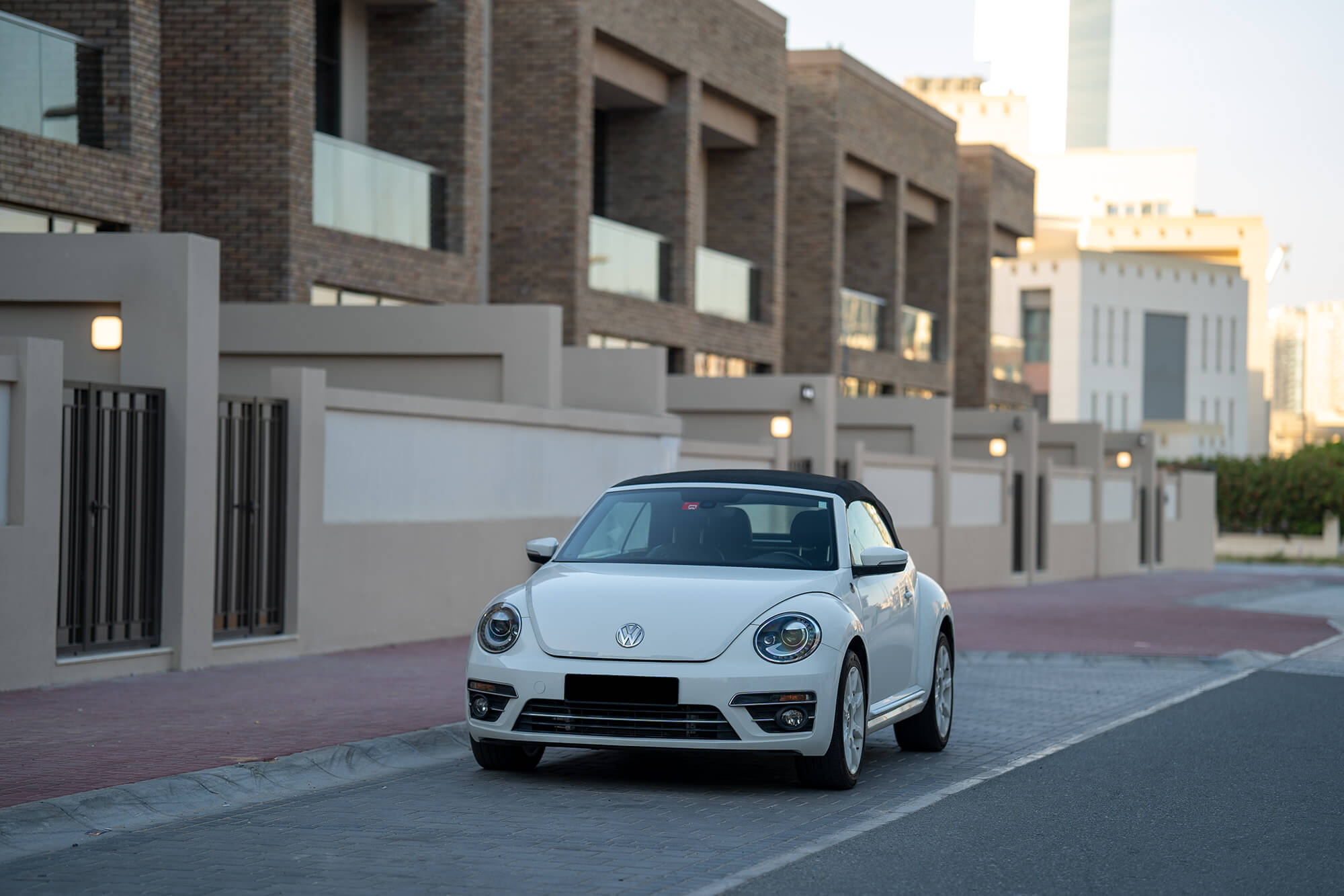 Volkswagen Beetle Convertible White