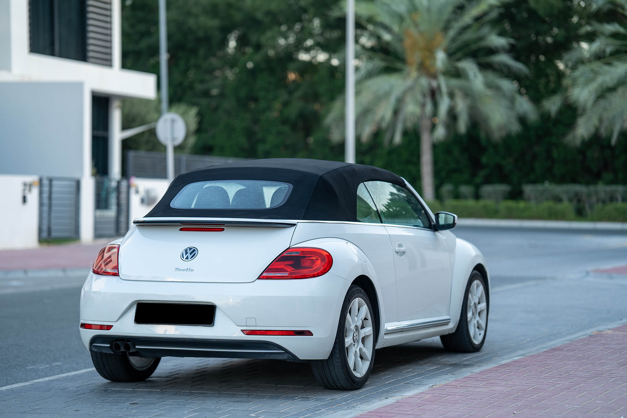 Volkswagen Beetle Convertible White