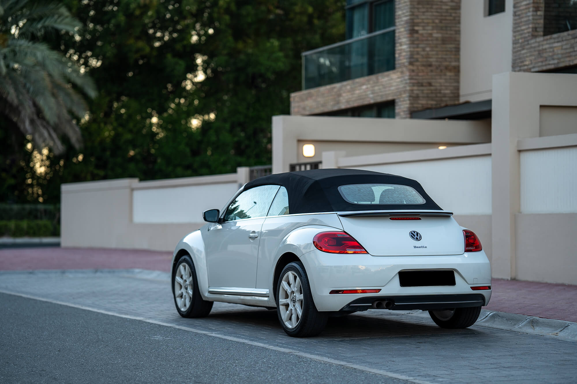 Volkswagen Beetle Convertible White