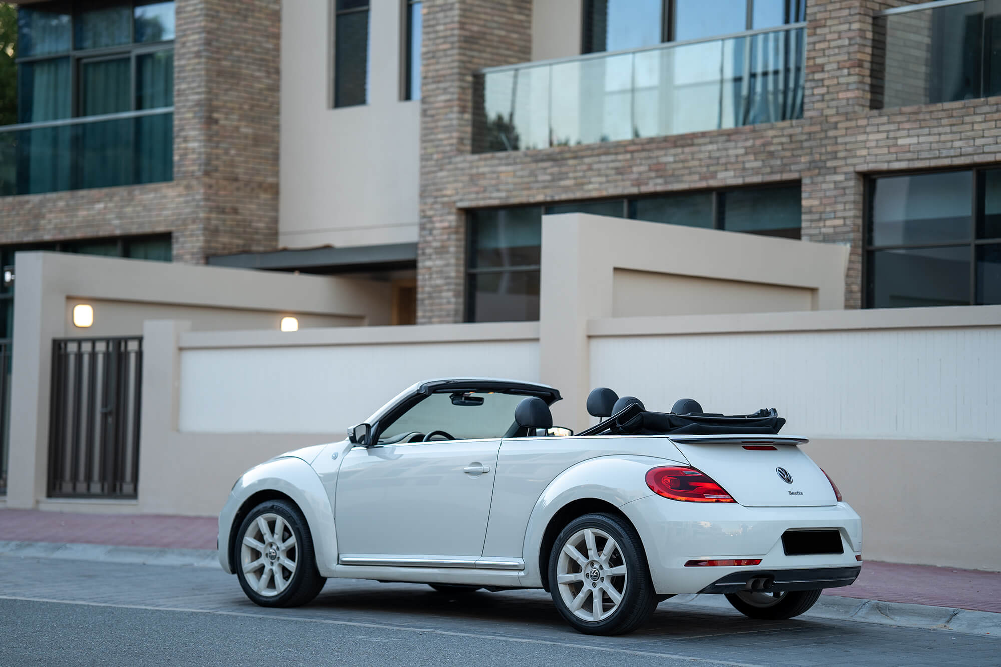 Volkswagen Beetle Convertible White