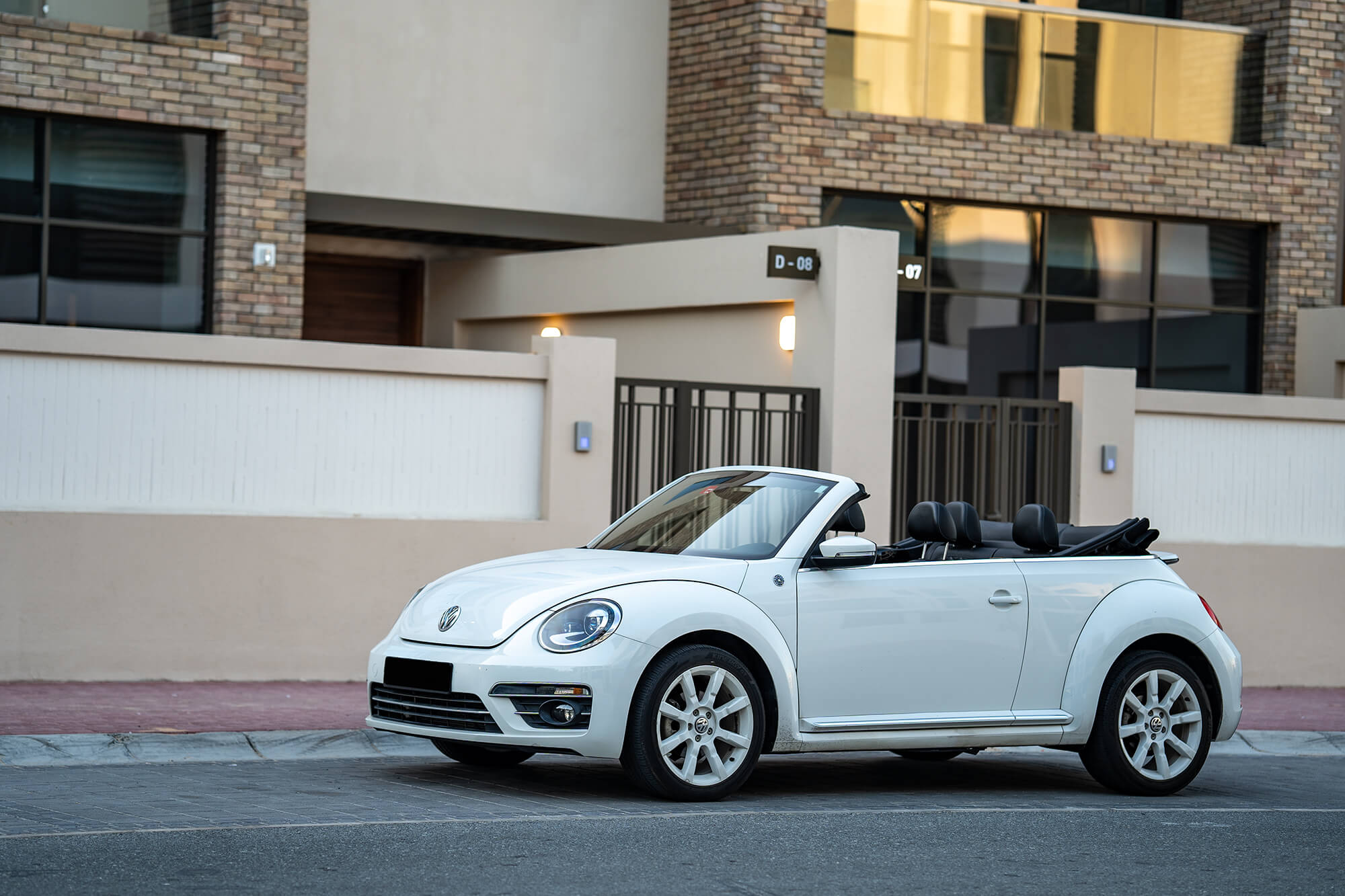 Volkswagen Beetle Convertible White